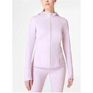 Sweaty Betty Super Soft Workout Zip Through Jacket Size S Purple